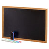 Chalkboard 21x30cm with 4 chalks and sponge
