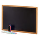 Chalkboard 21x30cm with 4 chalks and sponge