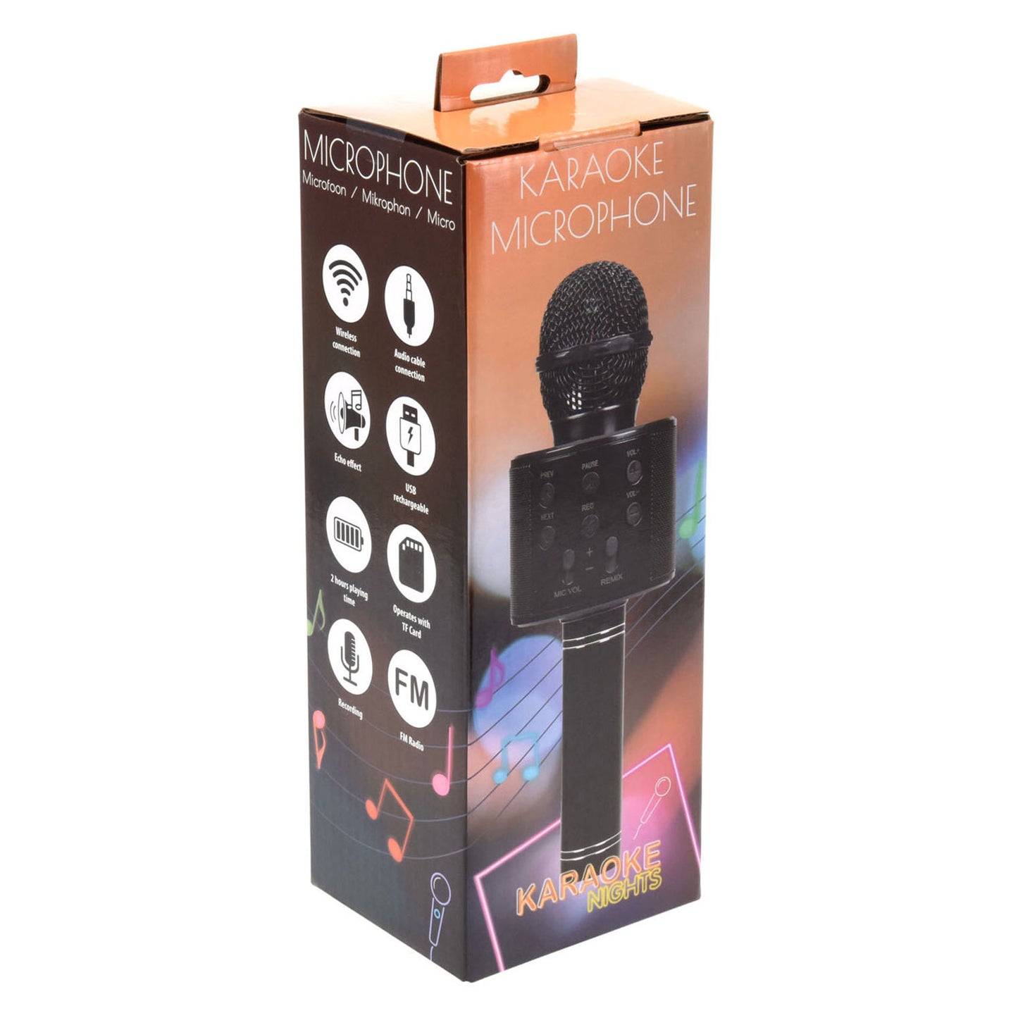 Microphone rechargeable avec connexion USB
