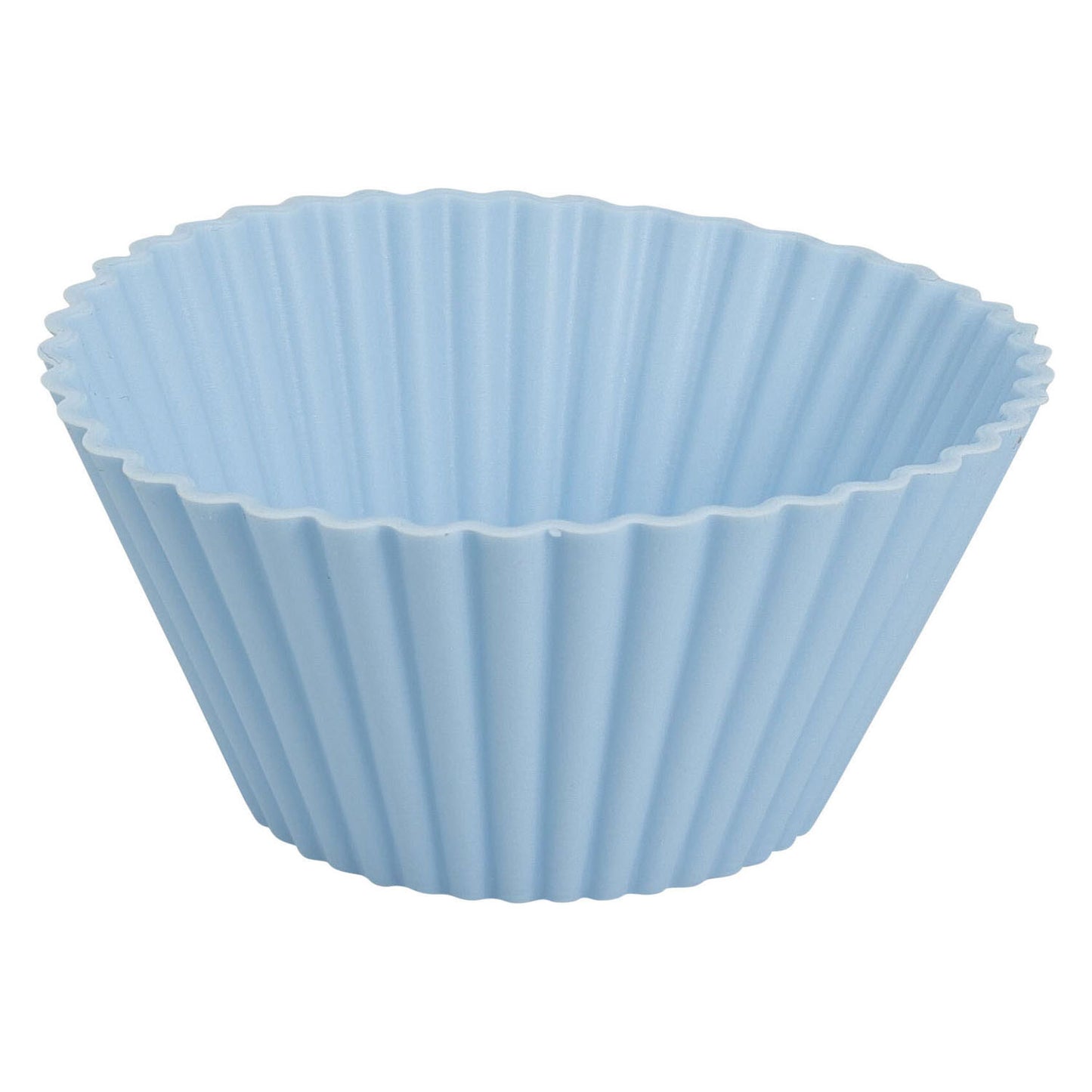 Lot de moules à cupcakes en silicone 7x3,5 cm - 12 pièces.
