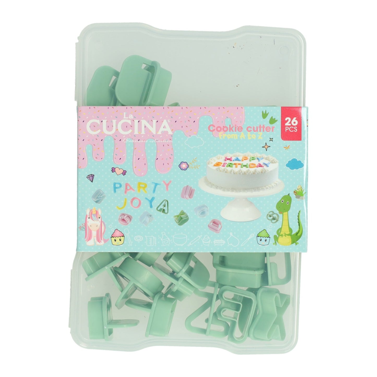 Emporte-pièces alphabet - 26 pcs.