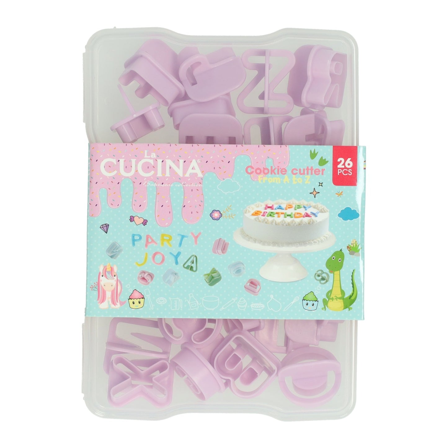 Emporte-pièces alphabet - 26 pcs.