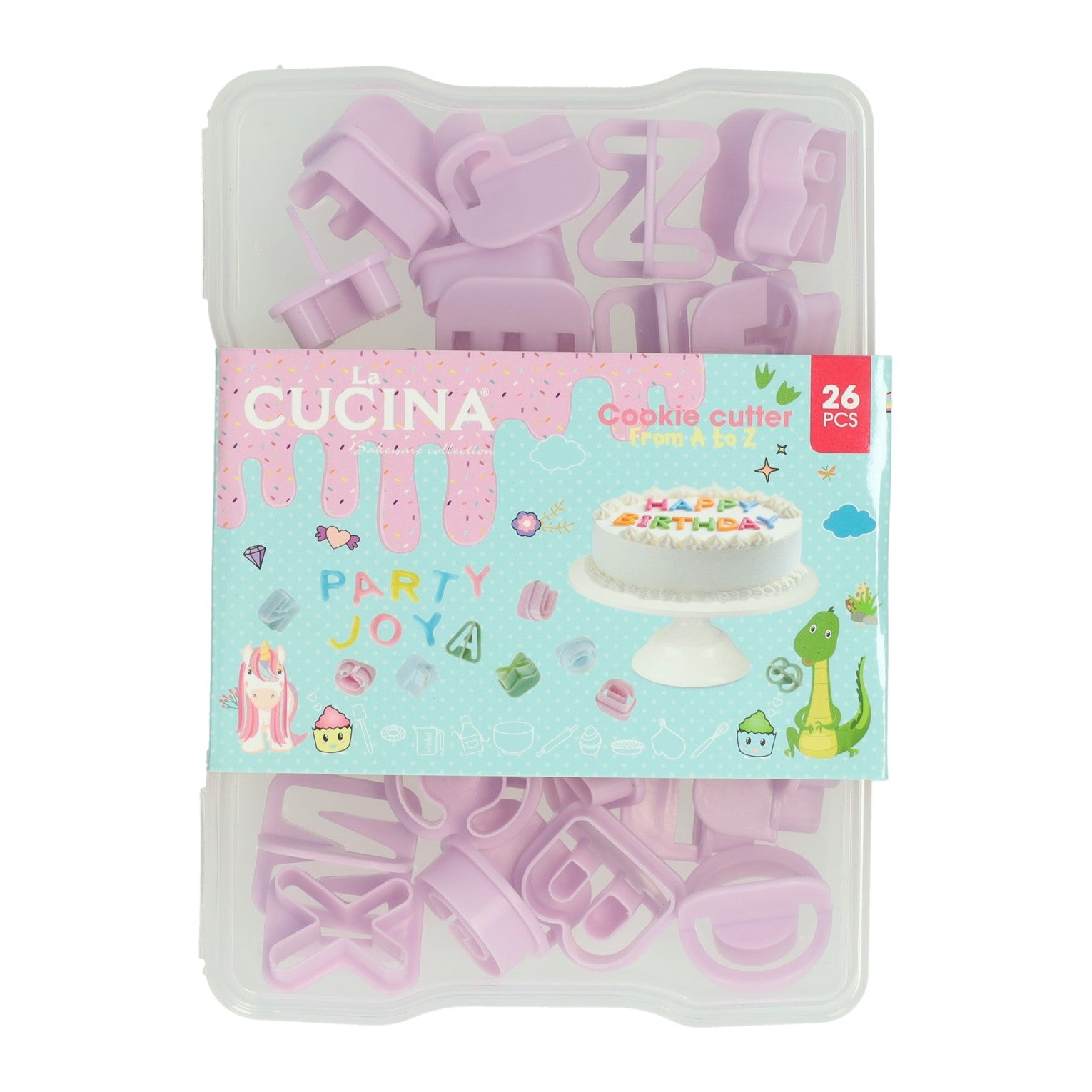 Emporte-pièces alphabet - 26 pcs.