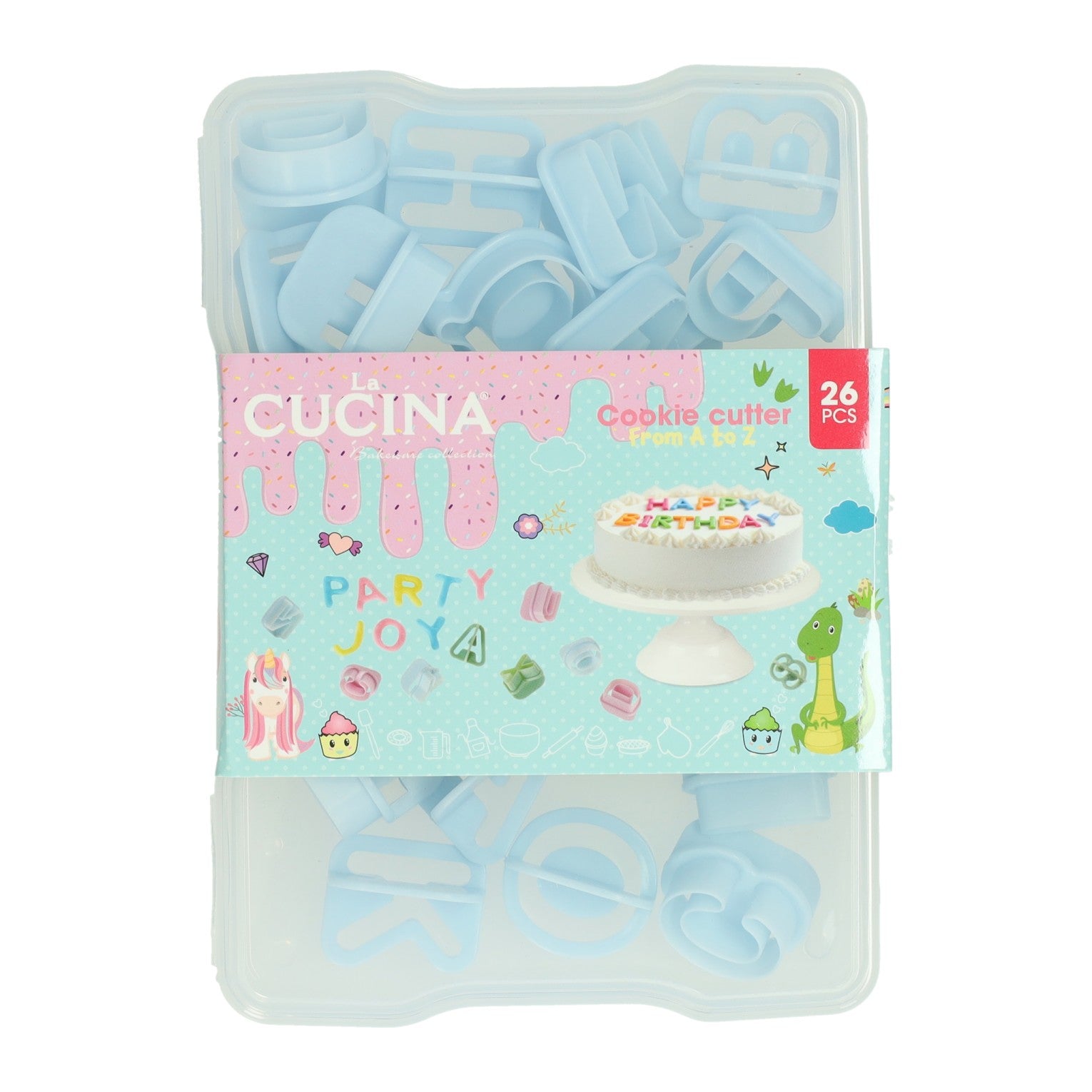 Emporte-pièces alphabet - 26 pcs.