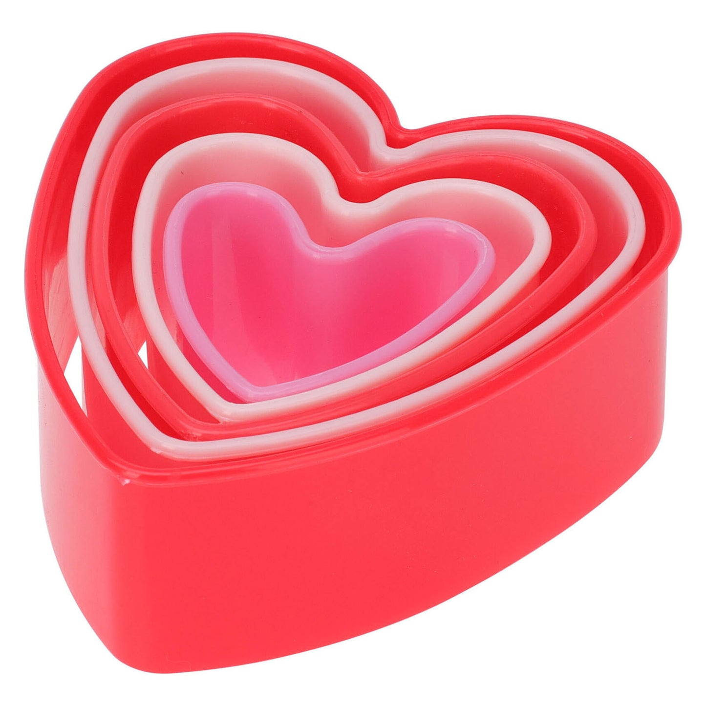 Jeu d'emporte-pièces en forme de coeur - 5 pcs.