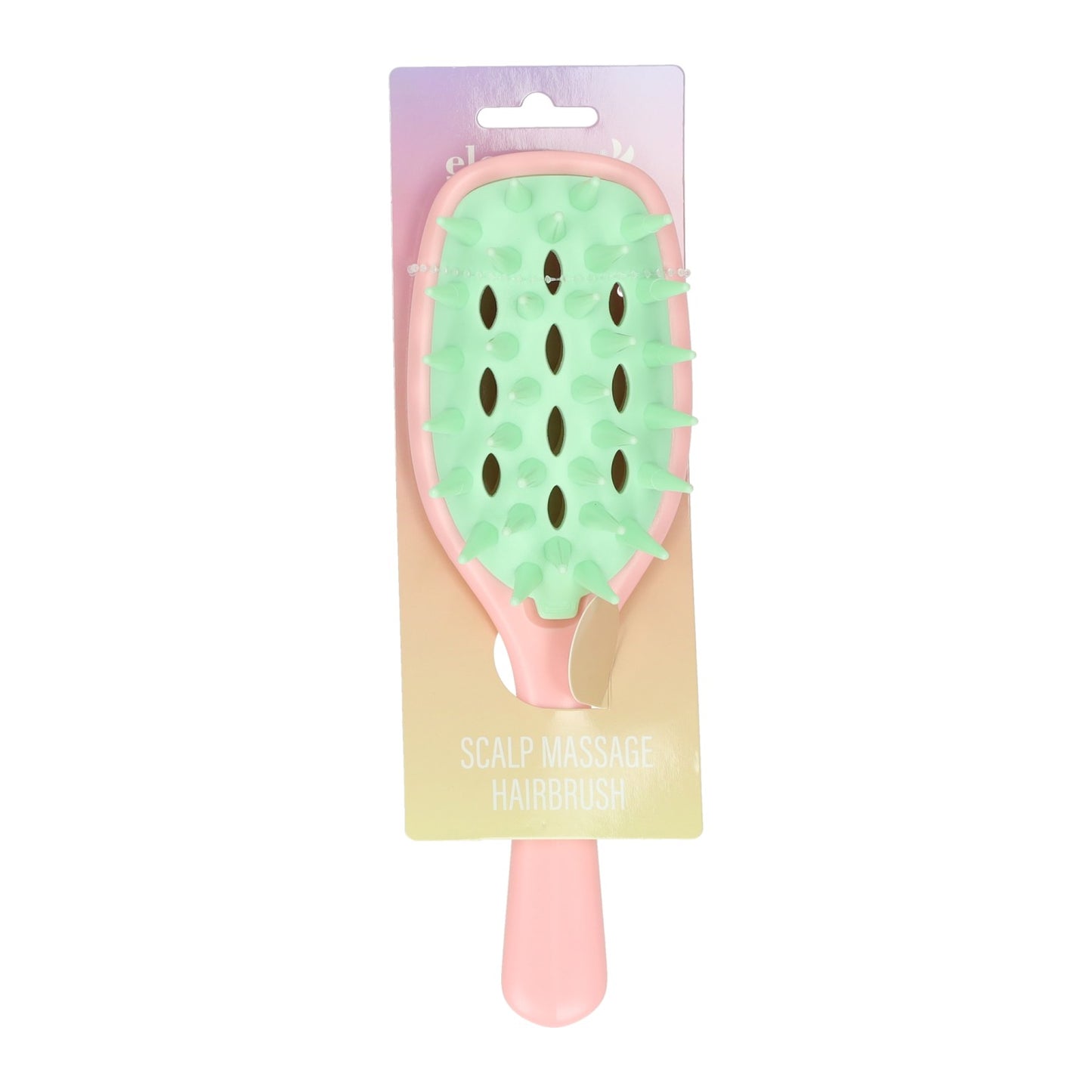 Brosse à cheveux avec points de massage