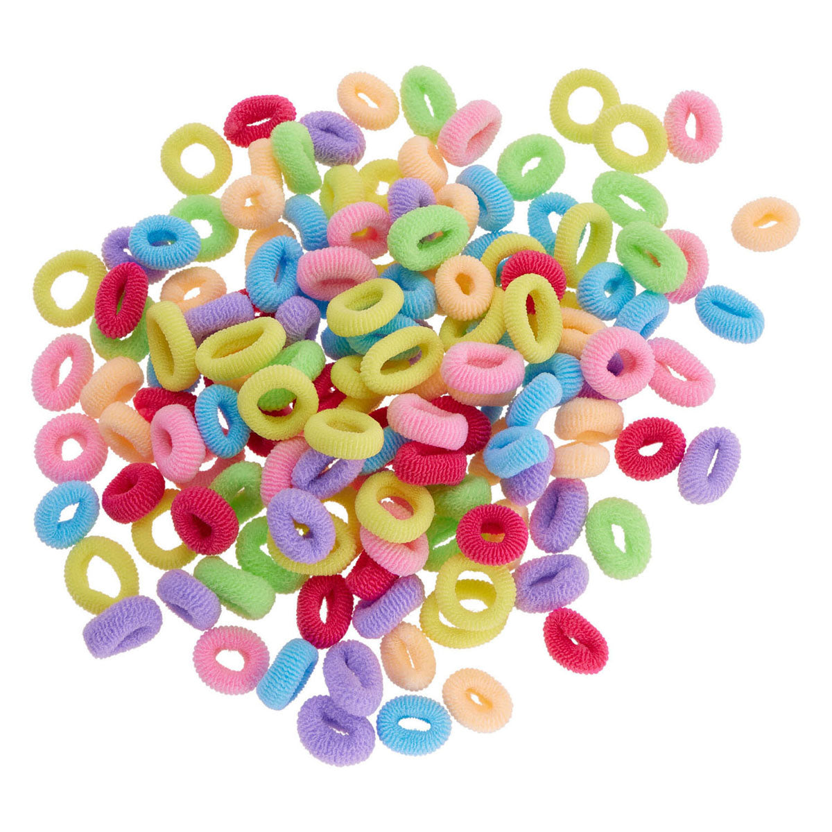 Jeu d'élastiques pour cheveux - 144 pcs.