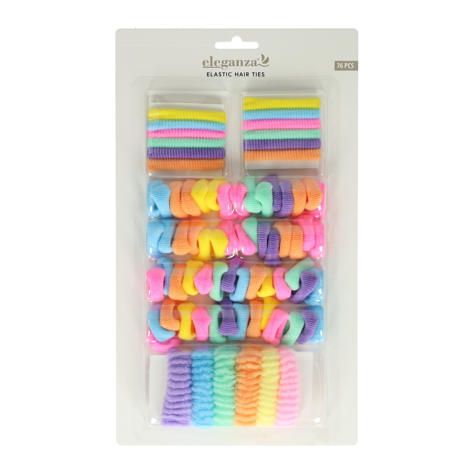 Jeu d'élastiques pour cheveux - 76 pcs.