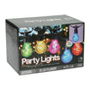 Éclairage de fête multicolore avec 10 lampes