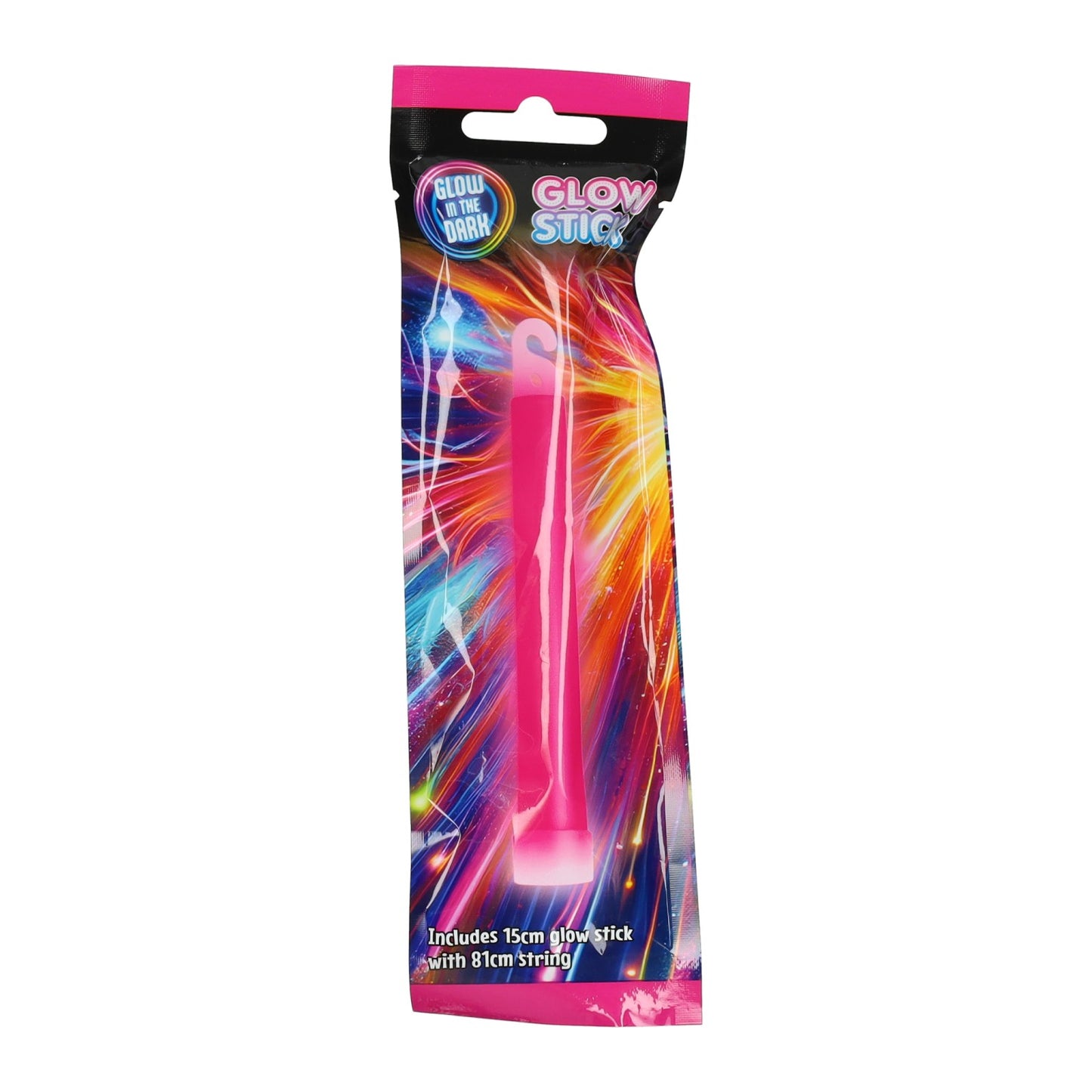 Tiges phosphorescentes 15 cm avec cordon
