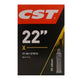 Chambre à air CST 22x1 3 8 ETRTO 37-501, Valve : Blitz Holland 40MM