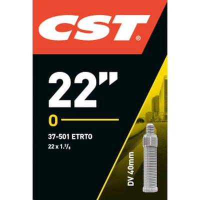 CST Chambre à air 22 x 1.75 (47-457) DV 40 mm noir