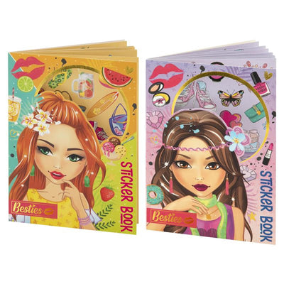 Livre d'autocollants de besties