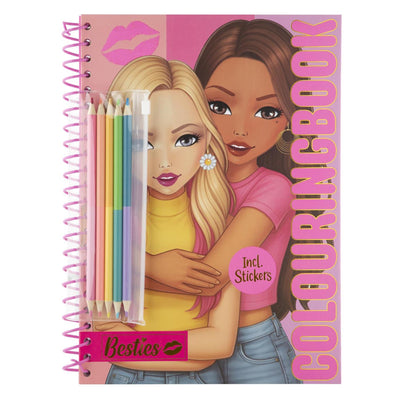 Livre de coloriage Besties néon a4 30 feuilles
