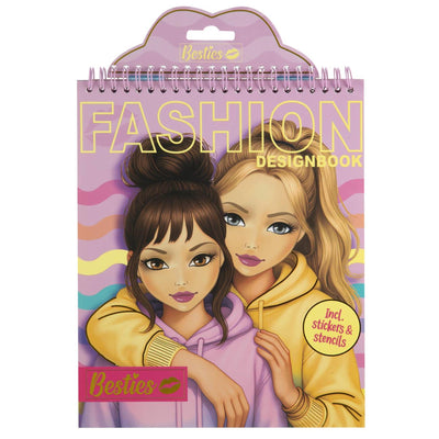 Livre de créateur de mode Besties néon 24x20cm