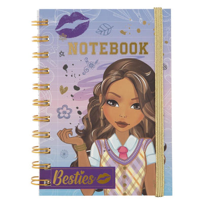 Note de carnet A6, 60 feuilles doublées