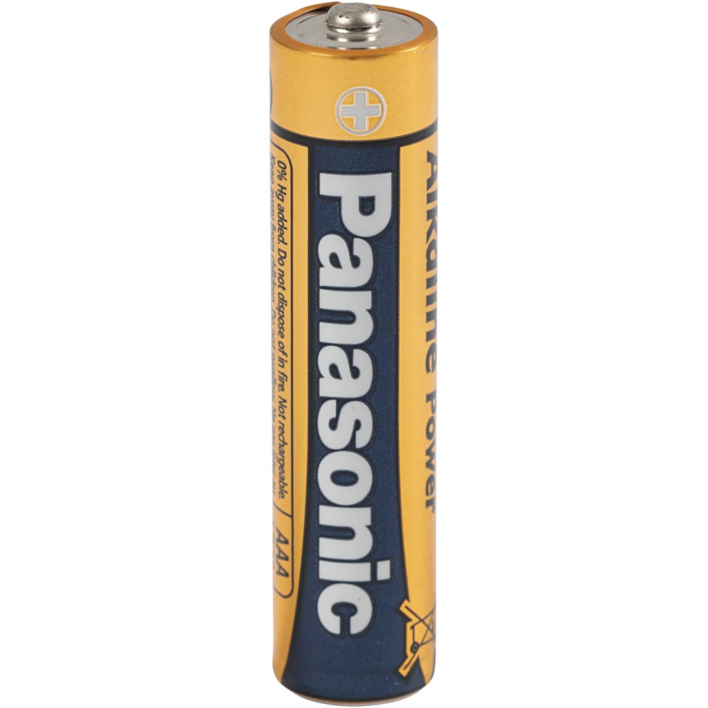 Batteries, aaa, dim aaa, 10 pièces 1 boîte