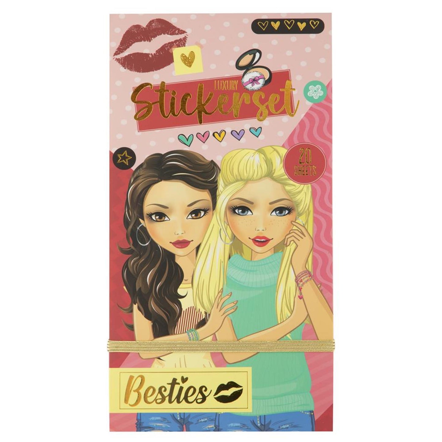 Livre d'autocollants de luxe des besties