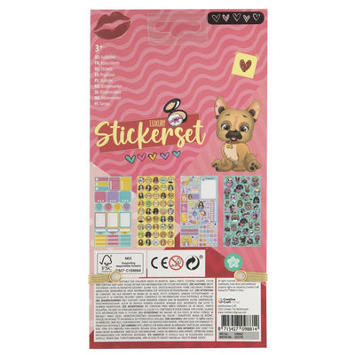 Livre d'autocollants de luxe des besties