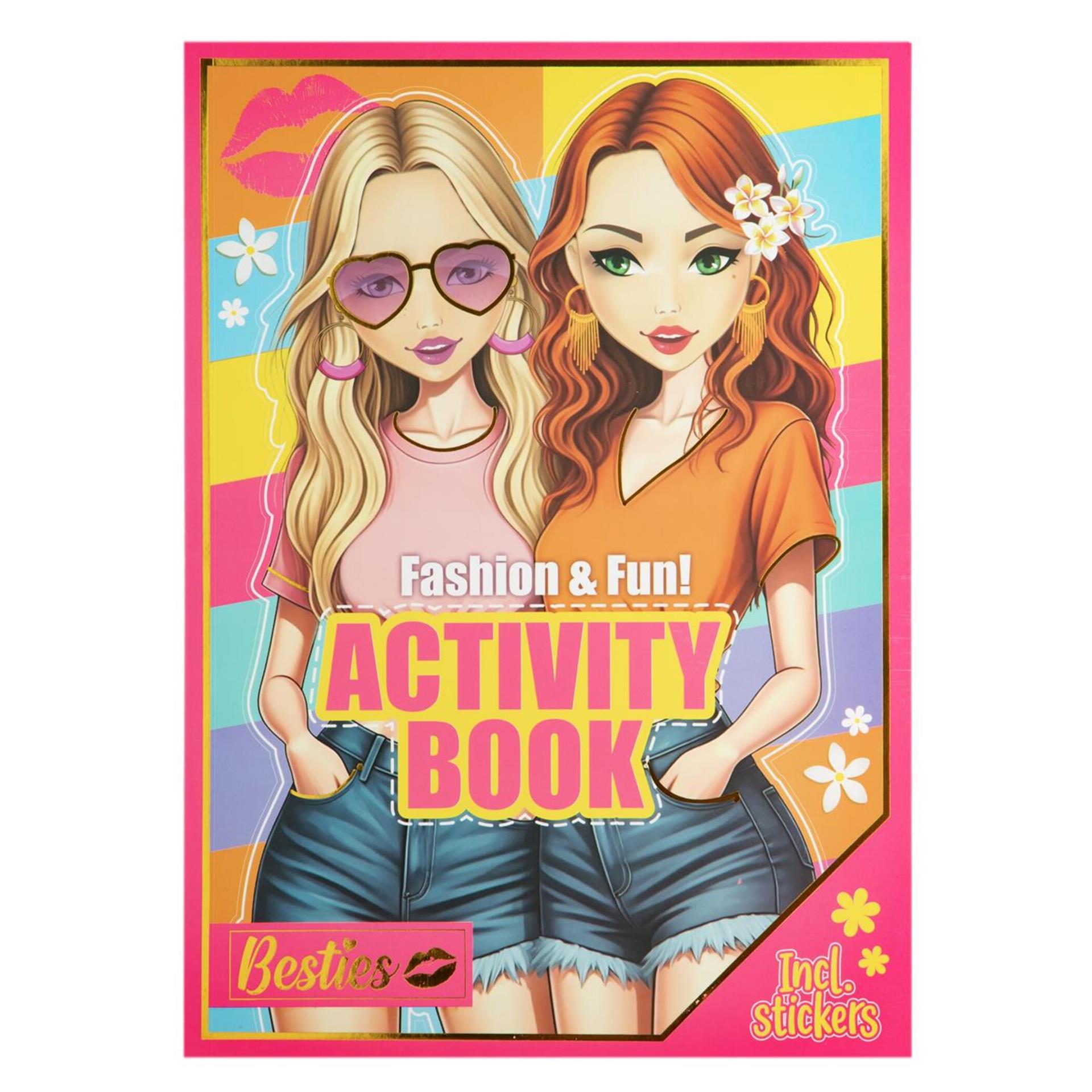 Cahier d'activités amusant et créatif pour les besties du groupe d'artisanat créatif