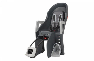 Cadre Guppy de siège arrière Polisport Bev. gris foncé