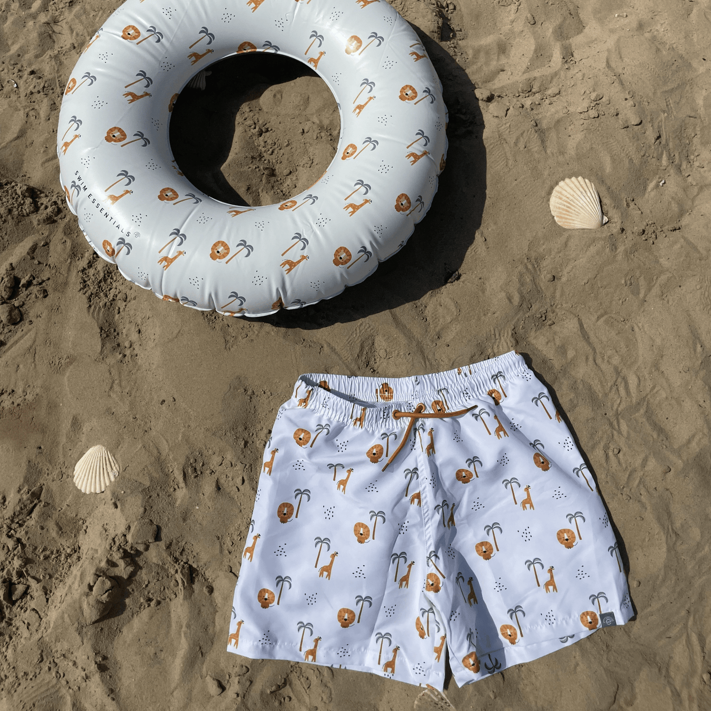 Jungle | Multic Colored UV Swimming Trunks Boys