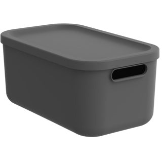 Rotho Rotho Albula Storagebox 12L Anthracite