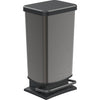Rotho rotho paso pédale bac 40l graphite