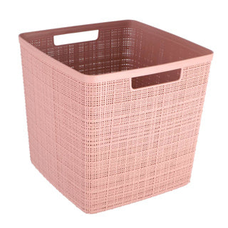 Panier de rangement de jute de curver 17l Rose Dawn