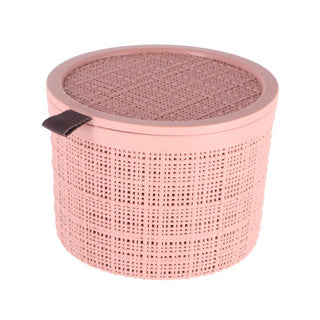 Panier de rangement de jute de curver autour de 2L Rose Dawn