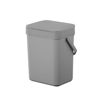 Eko eko puro ii gaspillage alimentaire des déchets caddy bucket 5l gris