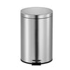 Eko Pedal Bin 3L Classic Mat en acier inoxydable