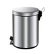 Eko Pedal Bin 5L Classic Mat en acier inoxydable