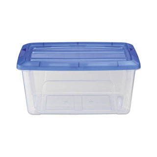 Iris Topbox 15L 39x29x18,6 cm bleu