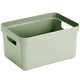 Sigma home boîte de rangement 5l vert 252x175x122mm | 3 pièces