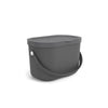 Rotho Rotho Albula Bio Waste Bin 3.2L anthracite