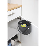 Rotho Rotho Albula Bio Waste Bin 3.2L anthracite - afbeelding 2