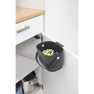 Rotho Rotho Albula Bio Waste Bin 3.2L anthracite