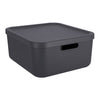 Rotho Decoration Storagebox Albula Light 20 L Anthracite