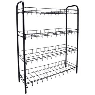 Metaltex Metaltex Shoe Rack Rack 4 couches 4 noir