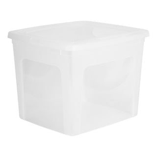 Iris Storage Bin 30L Ensemble de 3 avec couvercle
