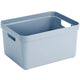 Sigma home boîte de rangement 32l bleu 445x345x243mm | 2 pièces