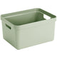 Sigma home boîte de rangement 32l vert 445x345x243mm | 2 pièces