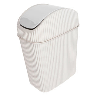 Table déchet bac althie avec couverture ondulée 2,5 litres beige