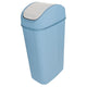 Table déchet bin ALTHIE avec couverture ondulée 4 litres bleu