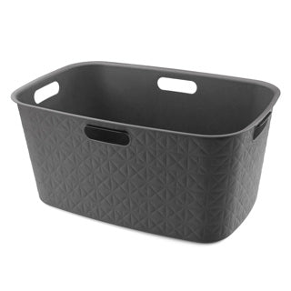Panier à linge Curver Softex 45L Anthracite