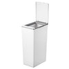 Eko morandi gaspillement 40l tactement blanc