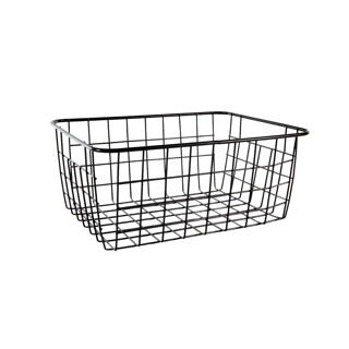 Panier de fil 20x15.5x8cm Matt Black