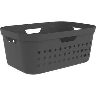 Rotho Rotho Jona Laundry Basket 39L Anthracite