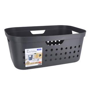 Rotho Rotho Jona Laundry Basket 39L Anthracite
